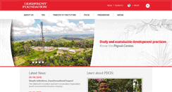 Desktop Screenshot of fundacaoodebrecht.org.br